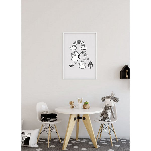 Plakat Fugl - 40x50 cm