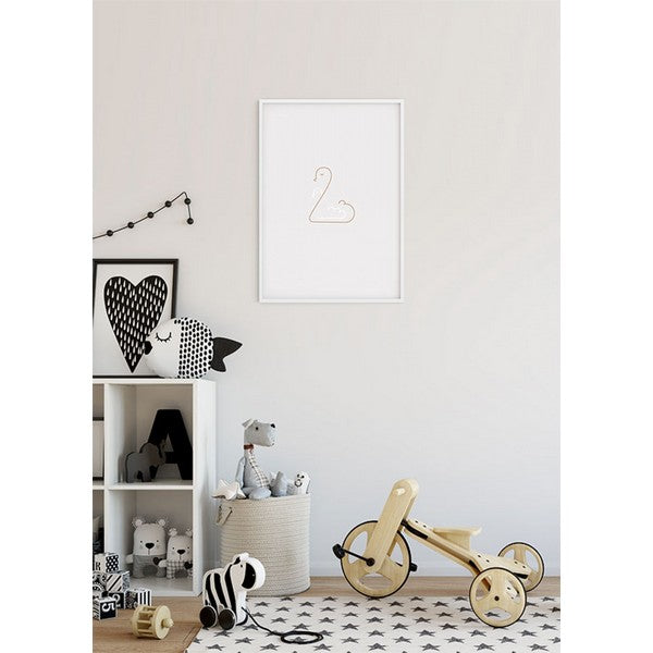 Plakat Baby glad - 30x40 cm