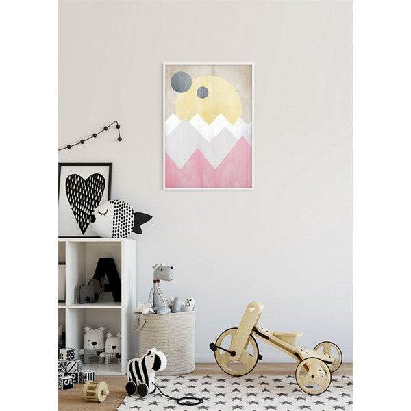 Plakat Sol nedgang - 30x40 cm