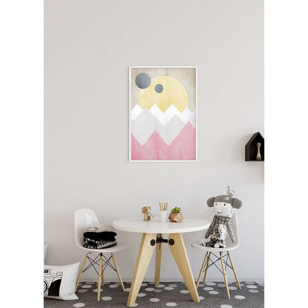 Plakat Sol nedgang - 50x70 cm