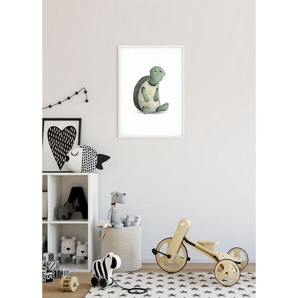 Plakat dyr skildpadde - 40x50 cm