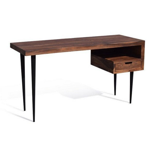 Skrivebord HayFay i rosentræ 140x50x74 cm