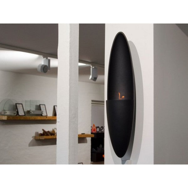 Prometheus PB sort - væghængt biopejs 80x20x17,5 cm 1,7L