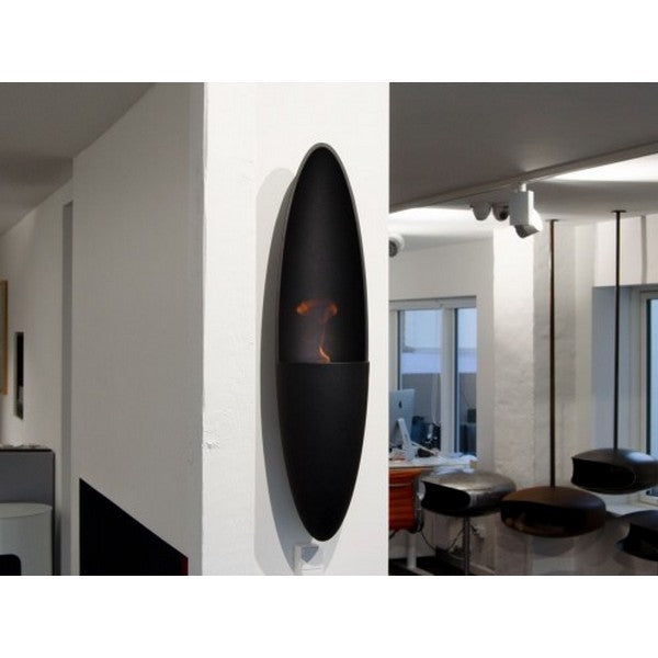 Prometheus PB sort - væghængt biopejs 80x20x17,5 cm 1,7L