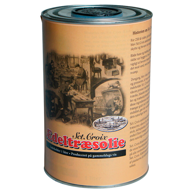 Sct. Croix ædeltræsolie 1 liter teak
