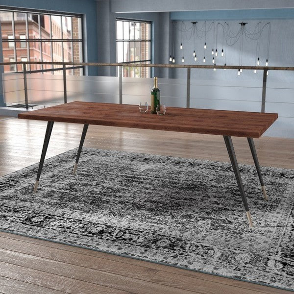 Spisebord Sticks massivt træ 200x90x74 cm