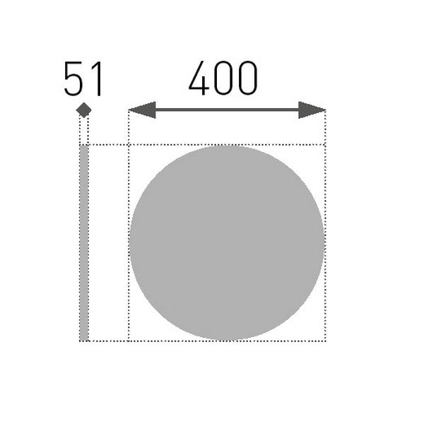 Stuk Roset 5, 400 mm