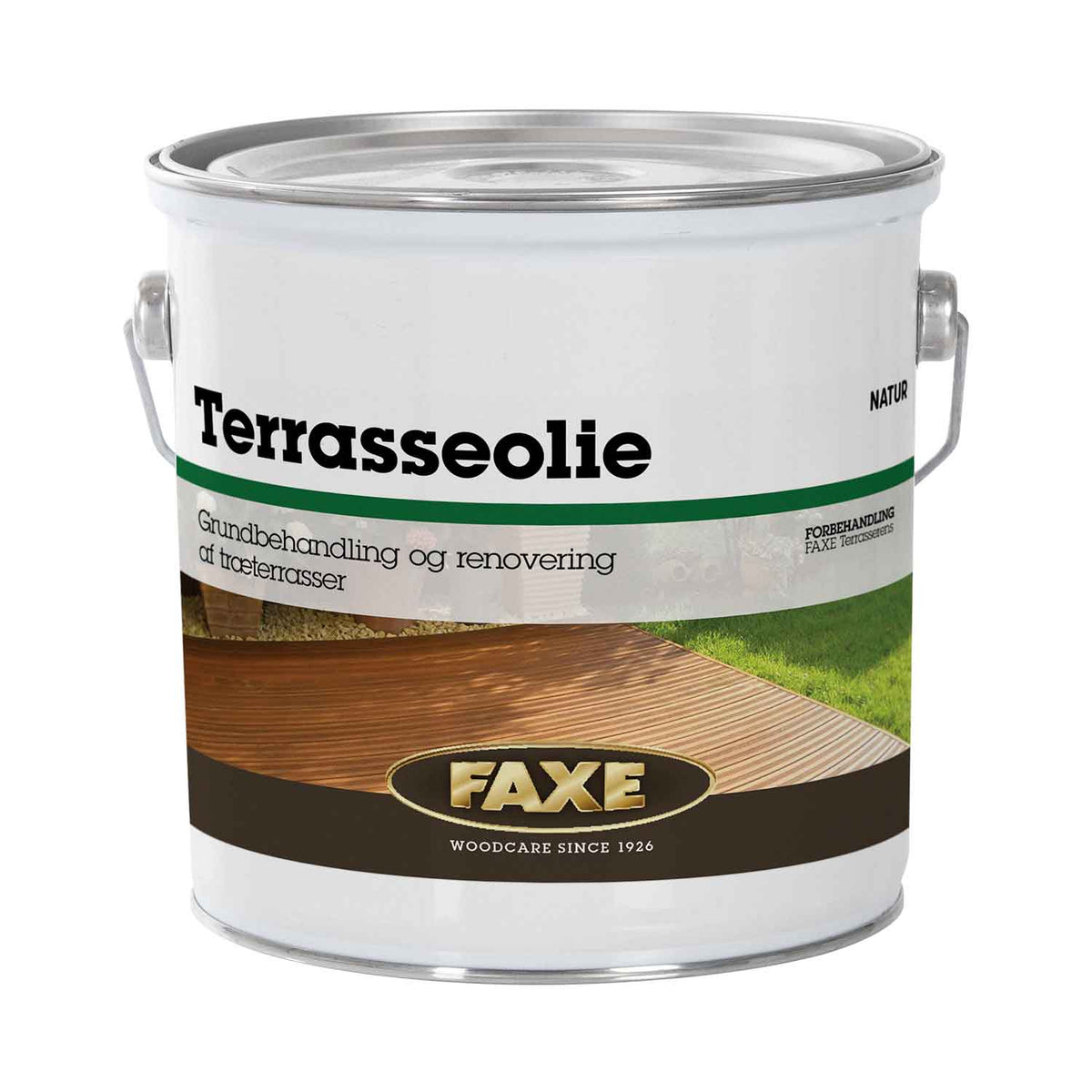 FAXE Terrasseolie sort 2,5 liter