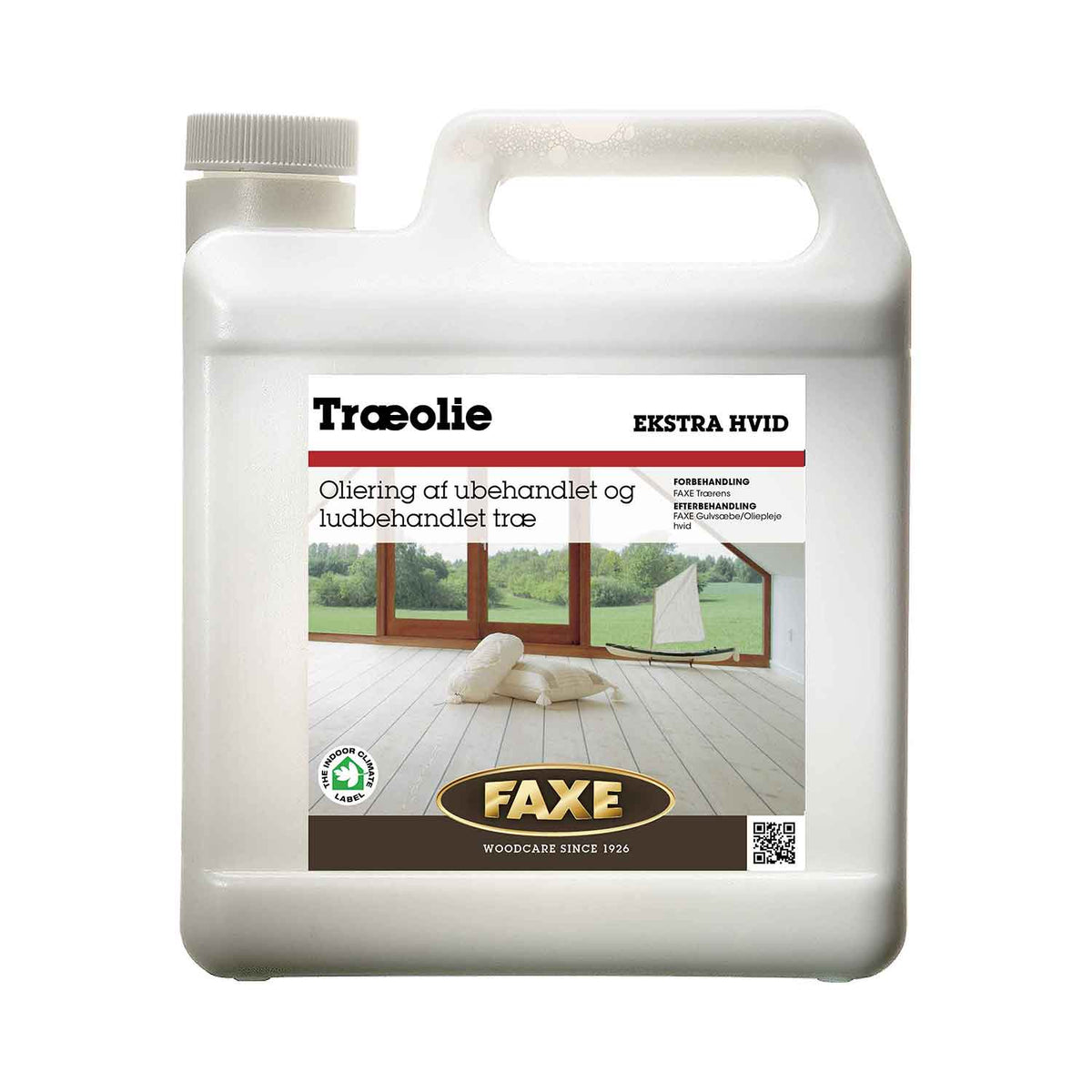 FAXE Træolie ekstra hvid