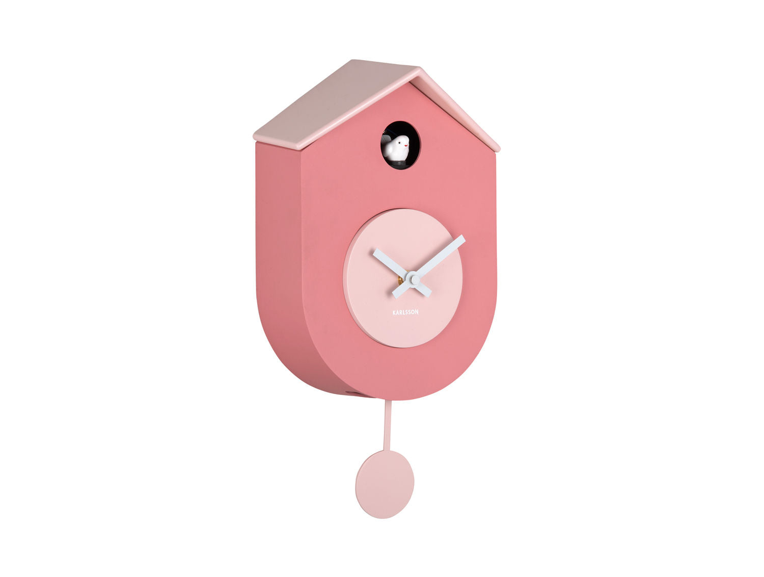Karlsson Vægur Grato Cuckoo tan rose m. blød pink