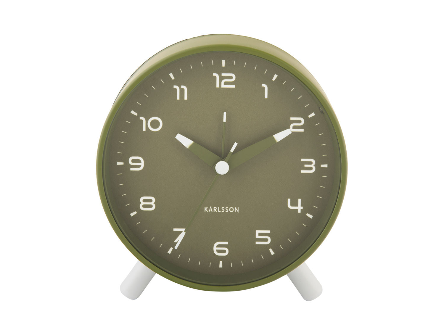 Karlsson Alarm clock Orgullo army green