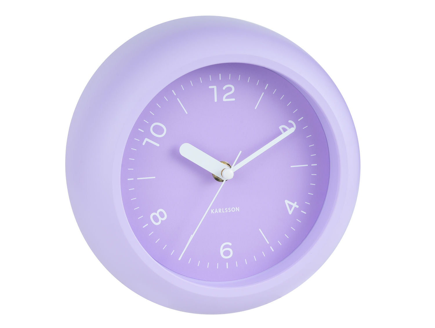 Karlsson Wall clock Slope soft purple