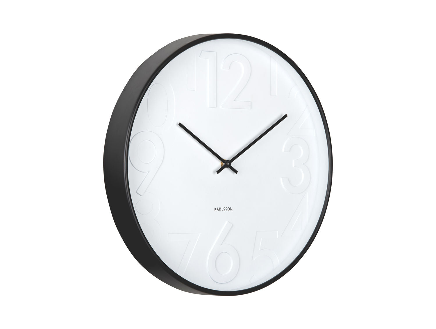 Karlsson Wall clock Ayuno black