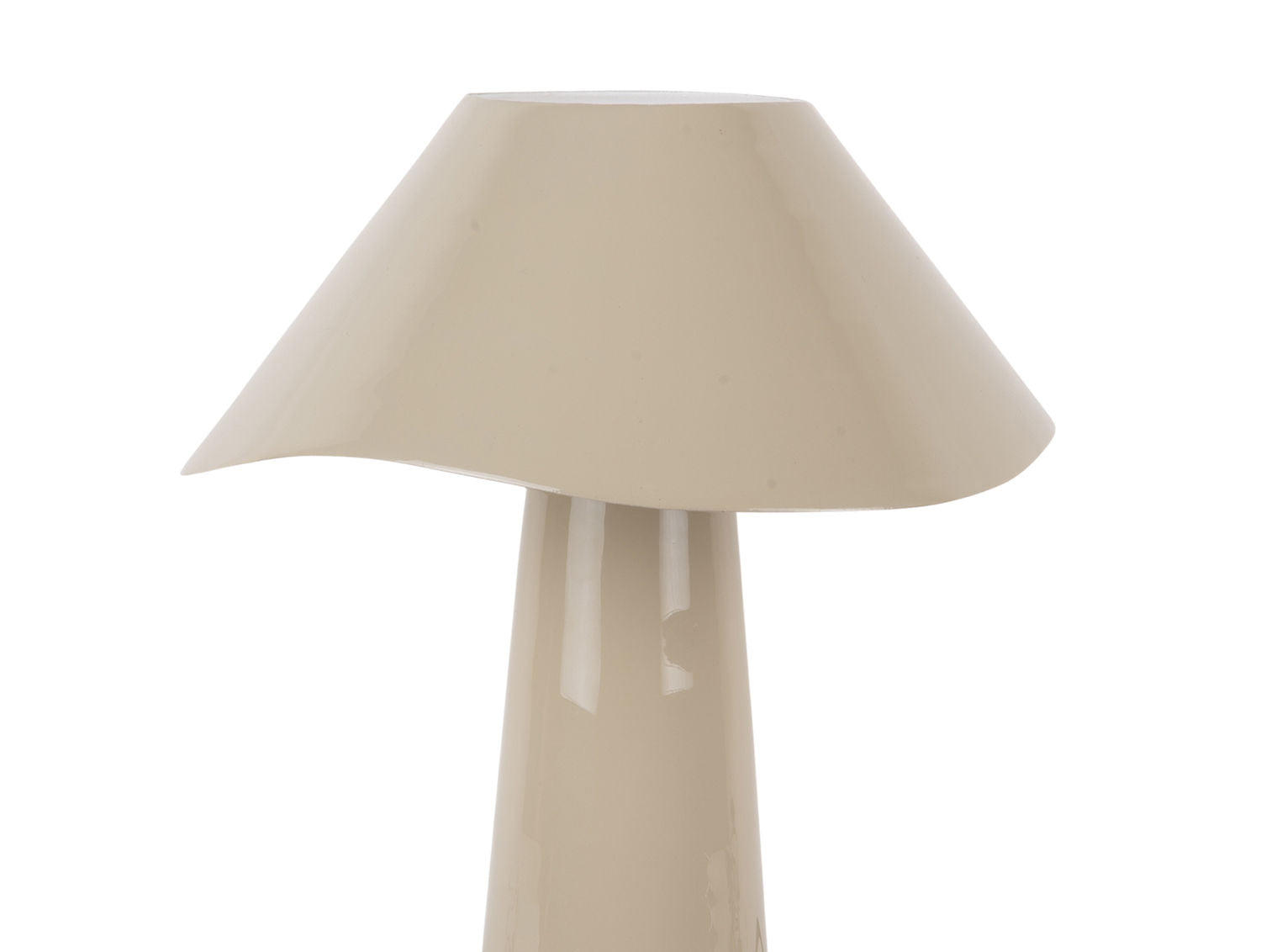 Leitmotiv Bordlampe Ameno emalje varm grå