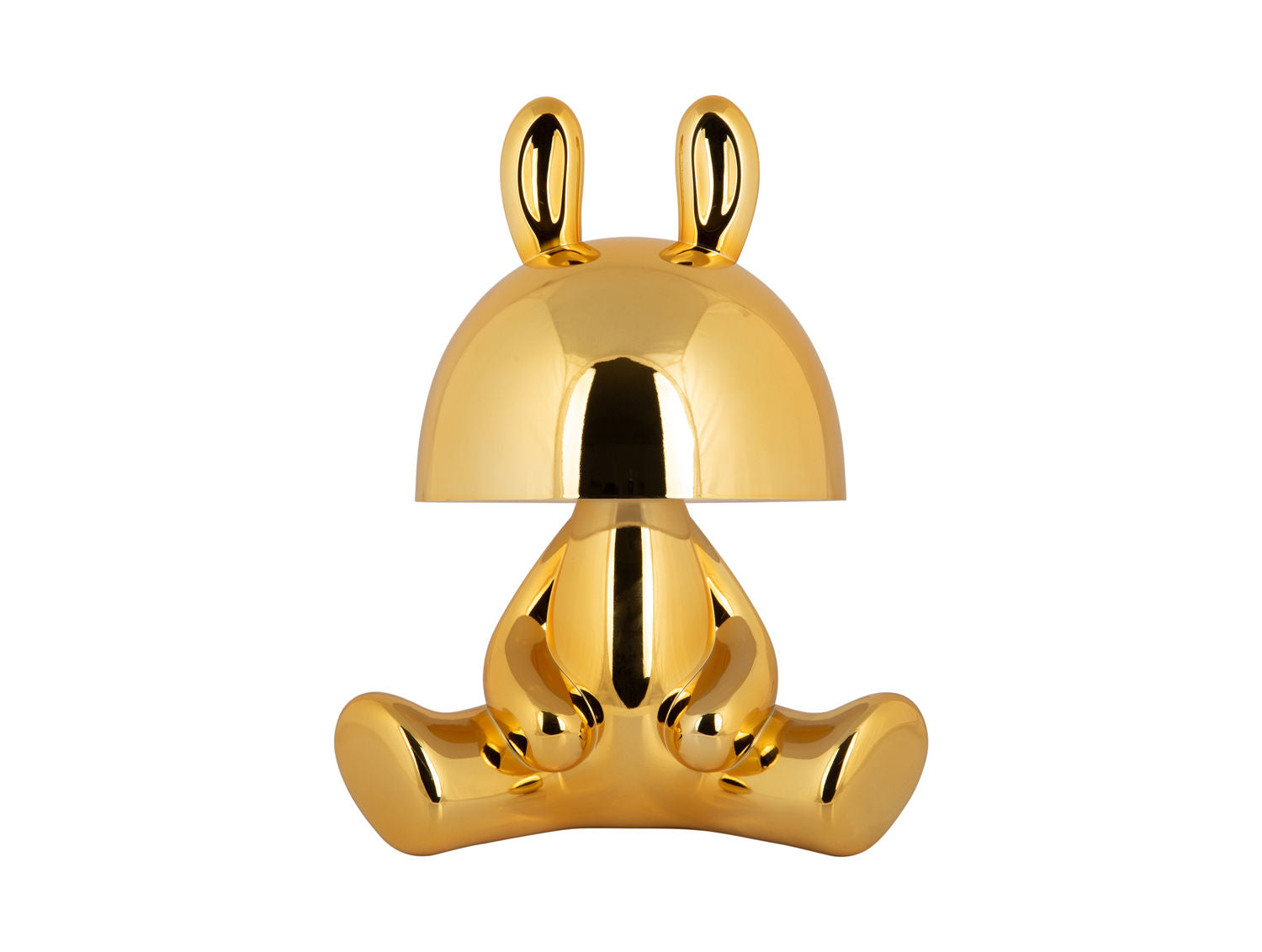 Leitmotiv Bordlampe Bunny LED m. bluetooth højtaler forgyldt