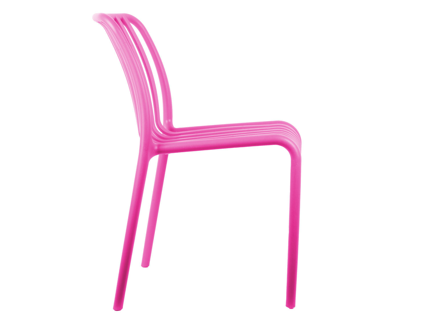 Leitmotiv stol Glee PP lys pink