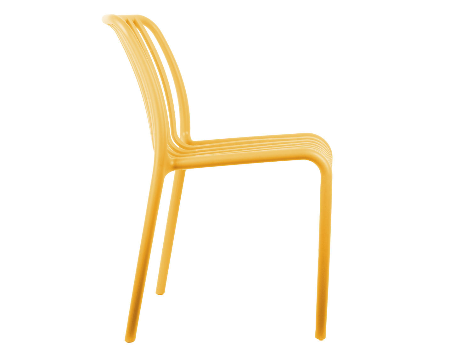 Leitmotiv Chair Glee PP lys gul