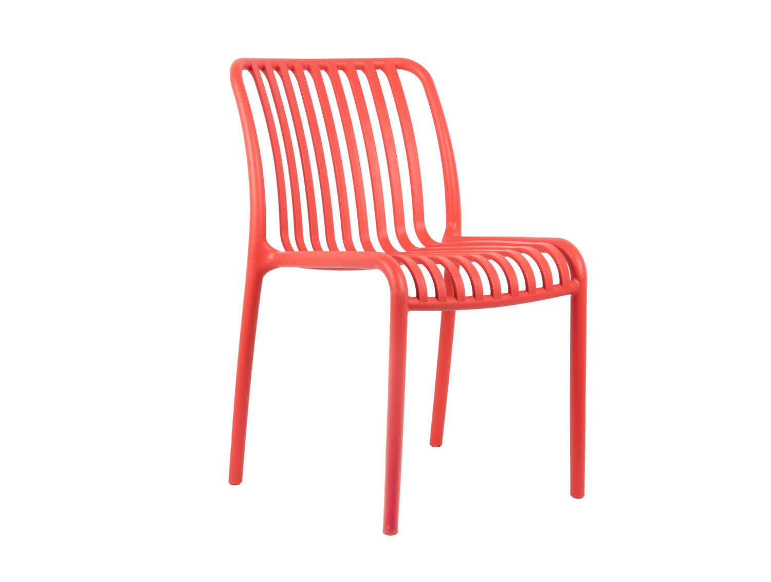 Leitmotiv Chair Glee PP bright red