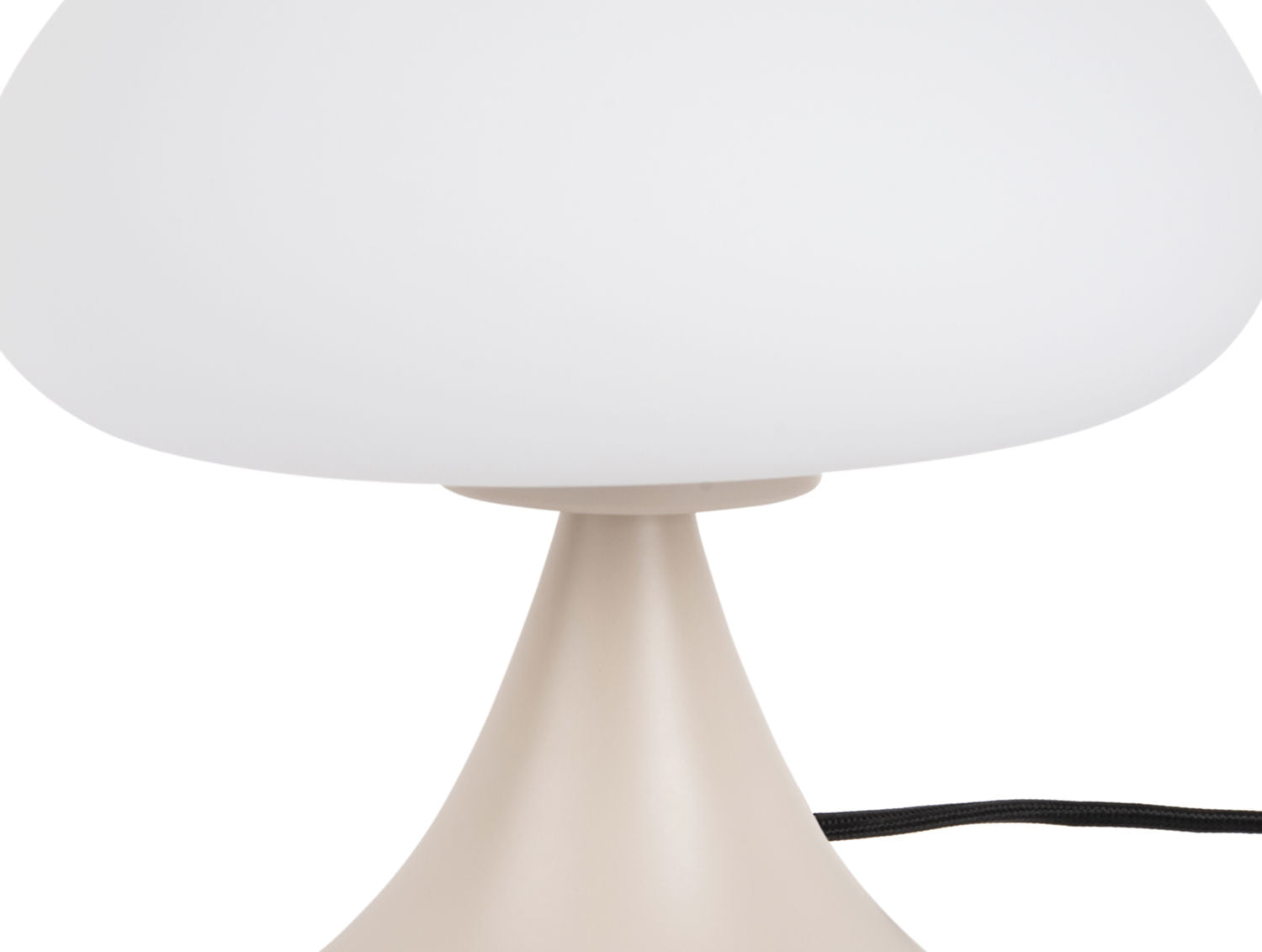 Leitmotiv Bordlampe Hongo jern varm grå