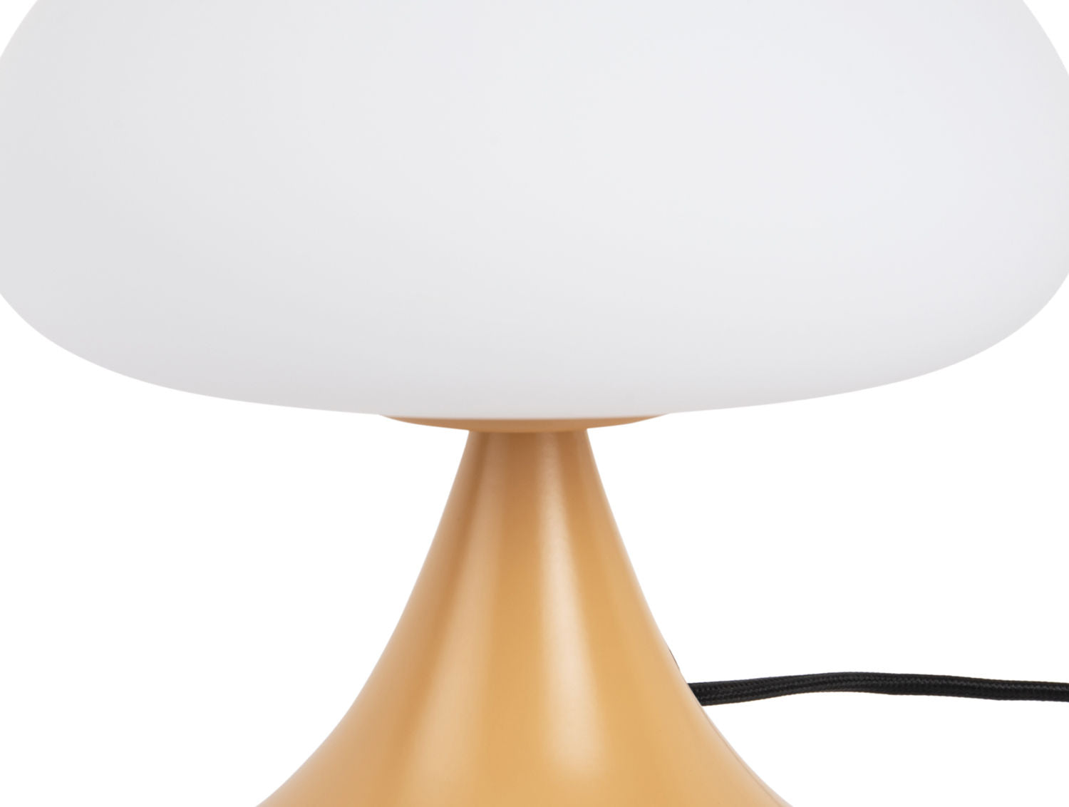 Leitmotiv Bordlampe Hongo jern okkergul