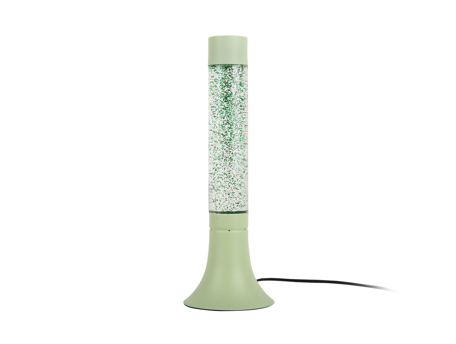 Leitmotiv Bordlampe Astro Glitter blød grøn m. lysegrønt glimmer