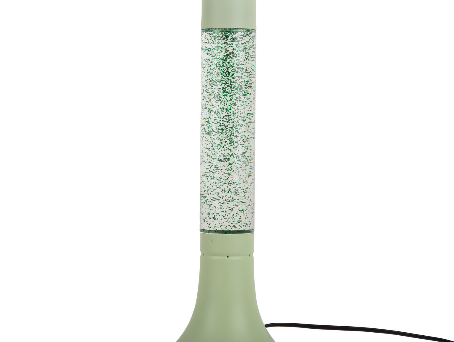 Leitmotiv Bordlampe Astro Glitter blød grøn m. lysegrønt glimmer