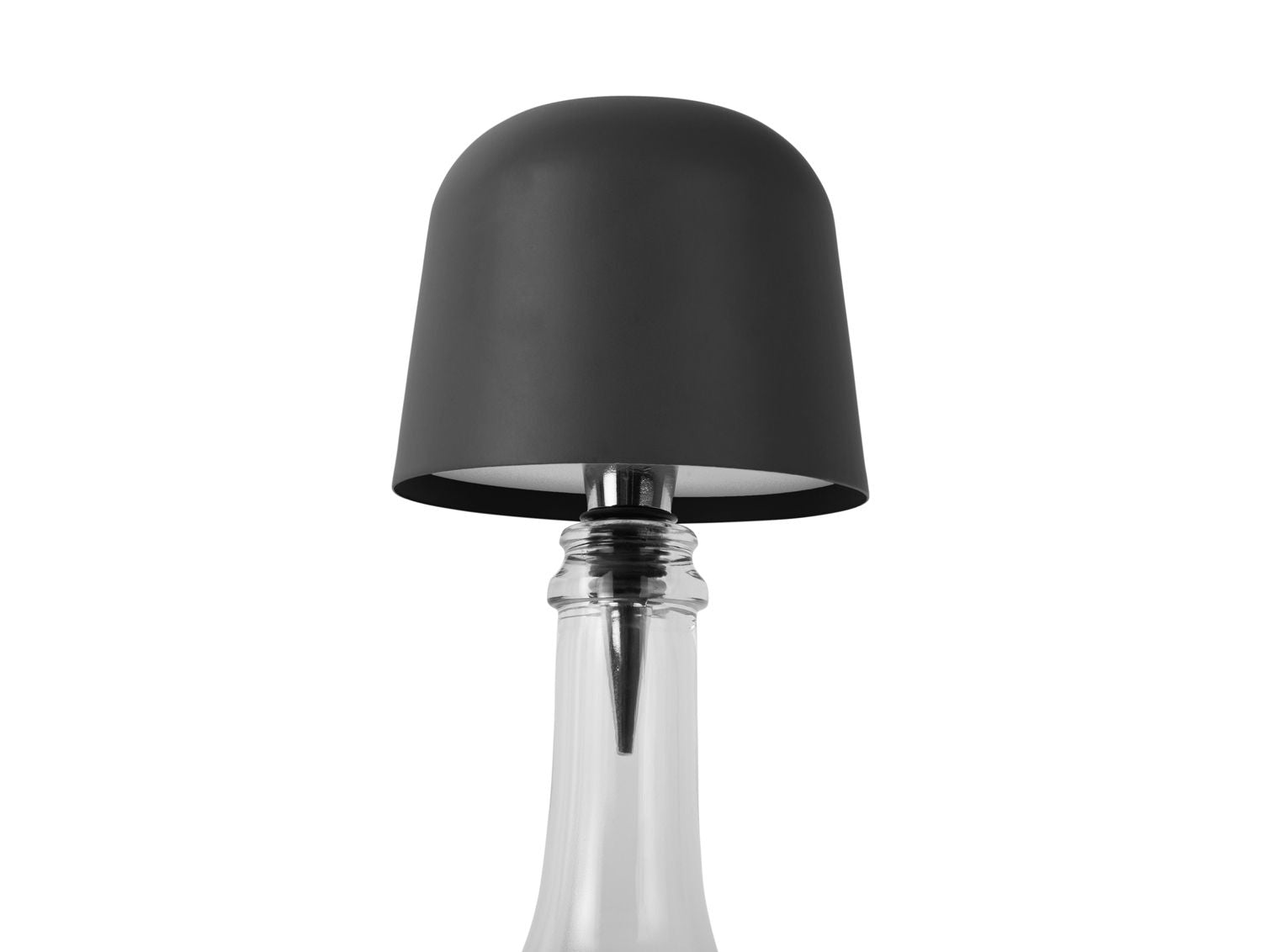 Leitmotiv Flaskelampe Cone Hat LED sort