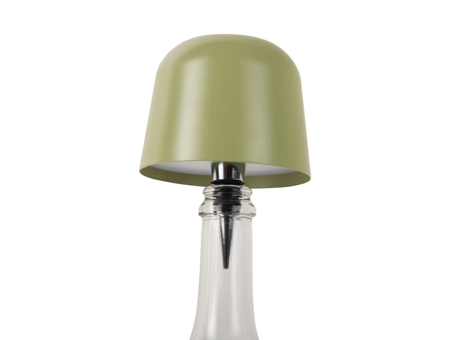 Leitmotiv Flaskelampe Cone Hat LED te grøn
