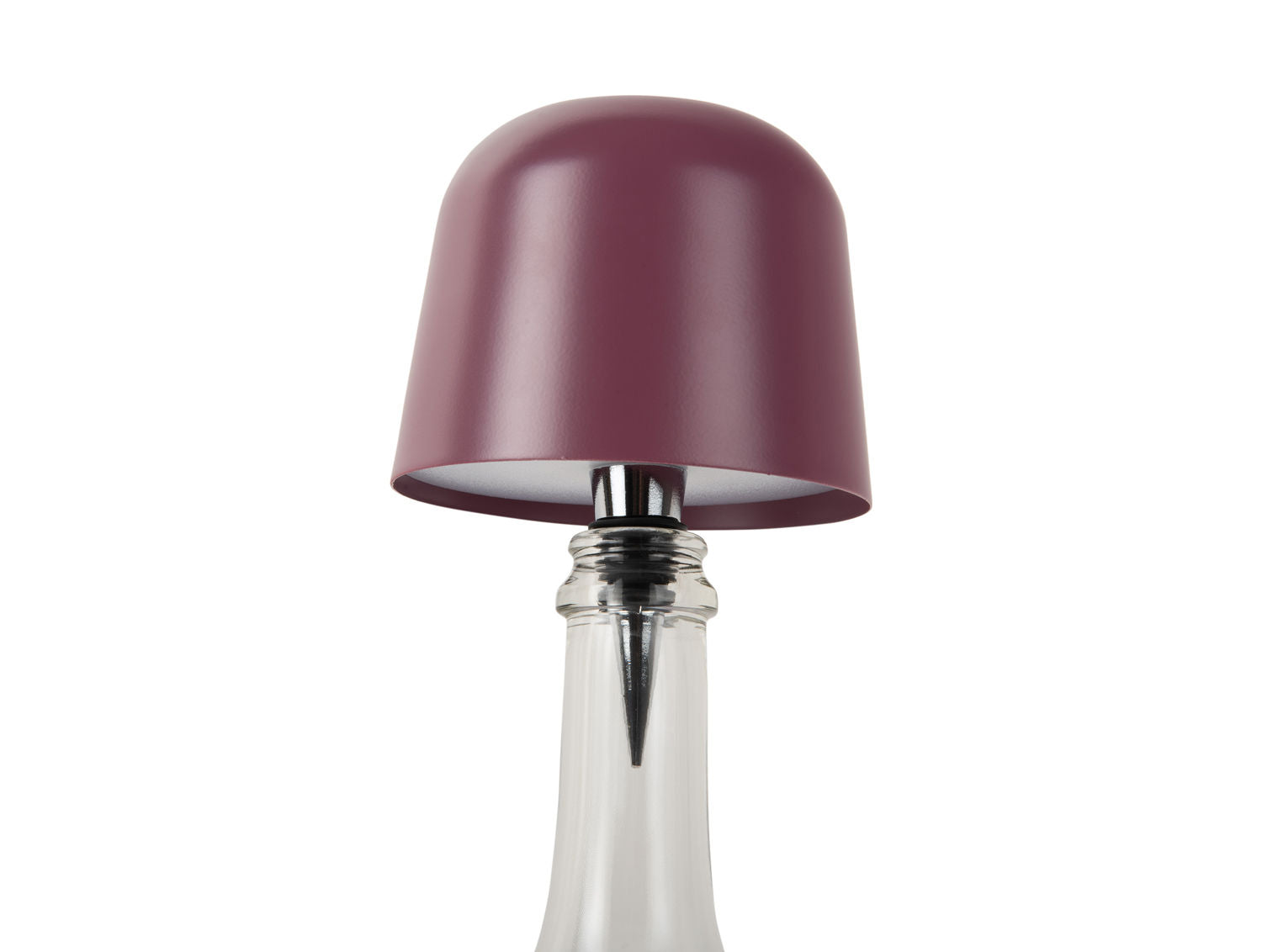 Leitmotiv Flaskelampe Cone Hat LED mørk lilla
