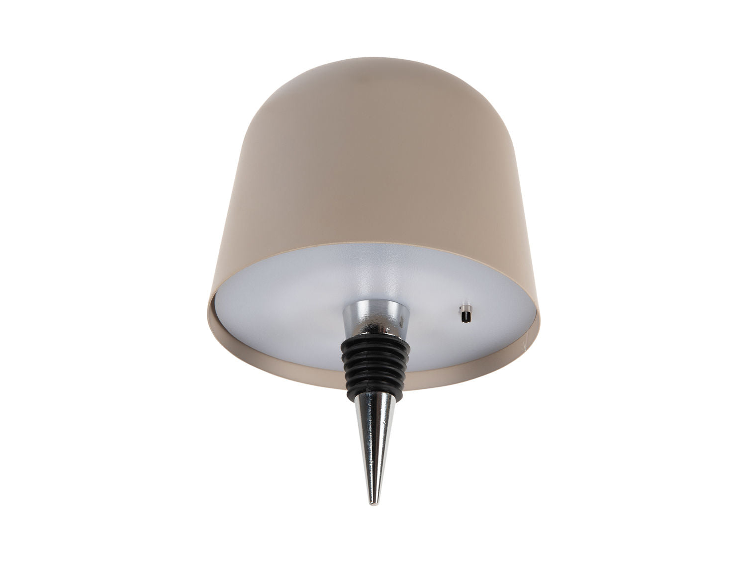 Leitmotiv Flaskelampe Cone Hat LED varm grå