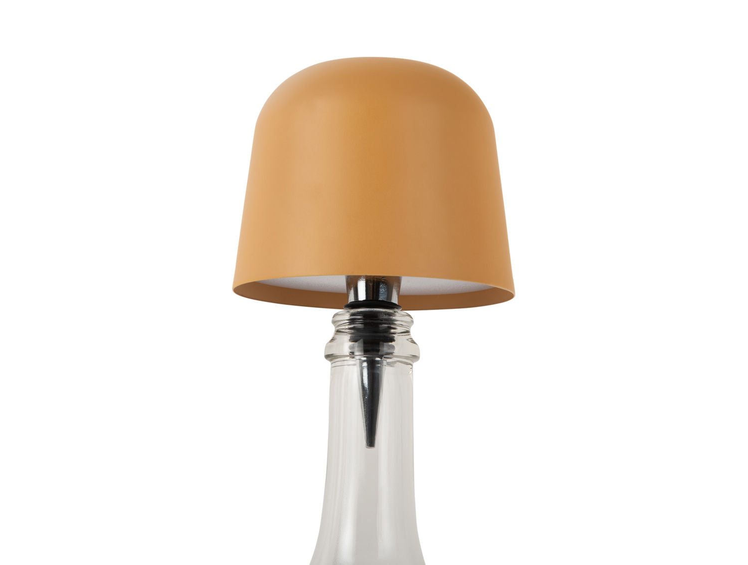 Leitmotiv Flaskelampe Cone Hat LED okkergul