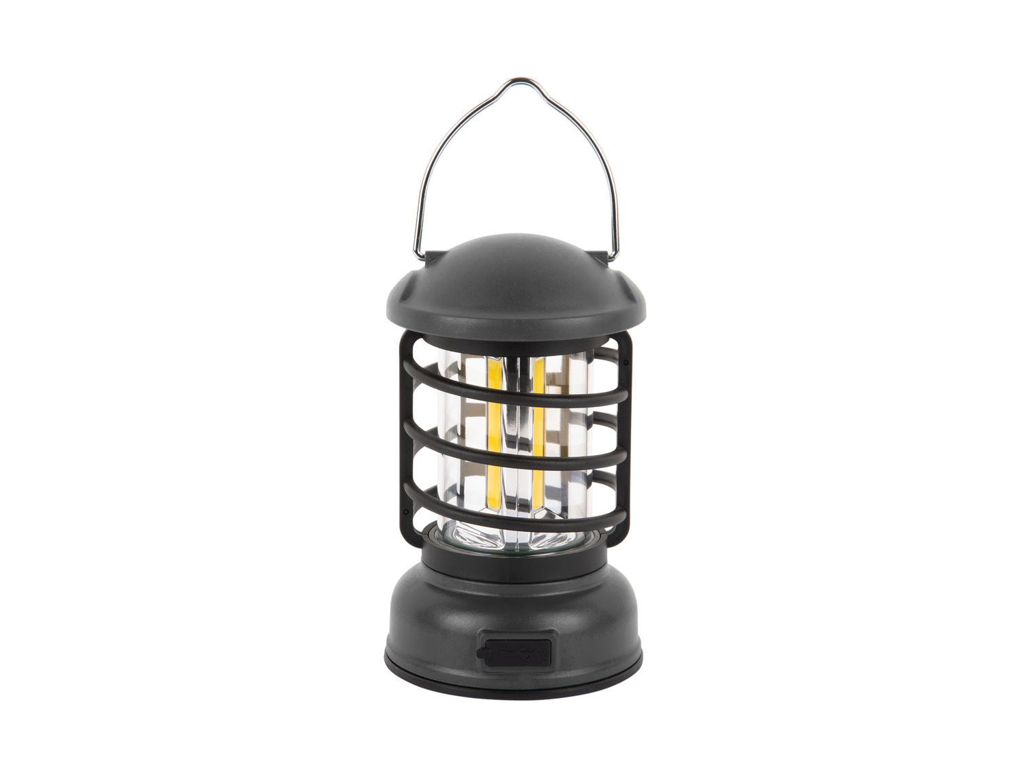 Leitmotiv Bordlampe Camping Lantern LED sort