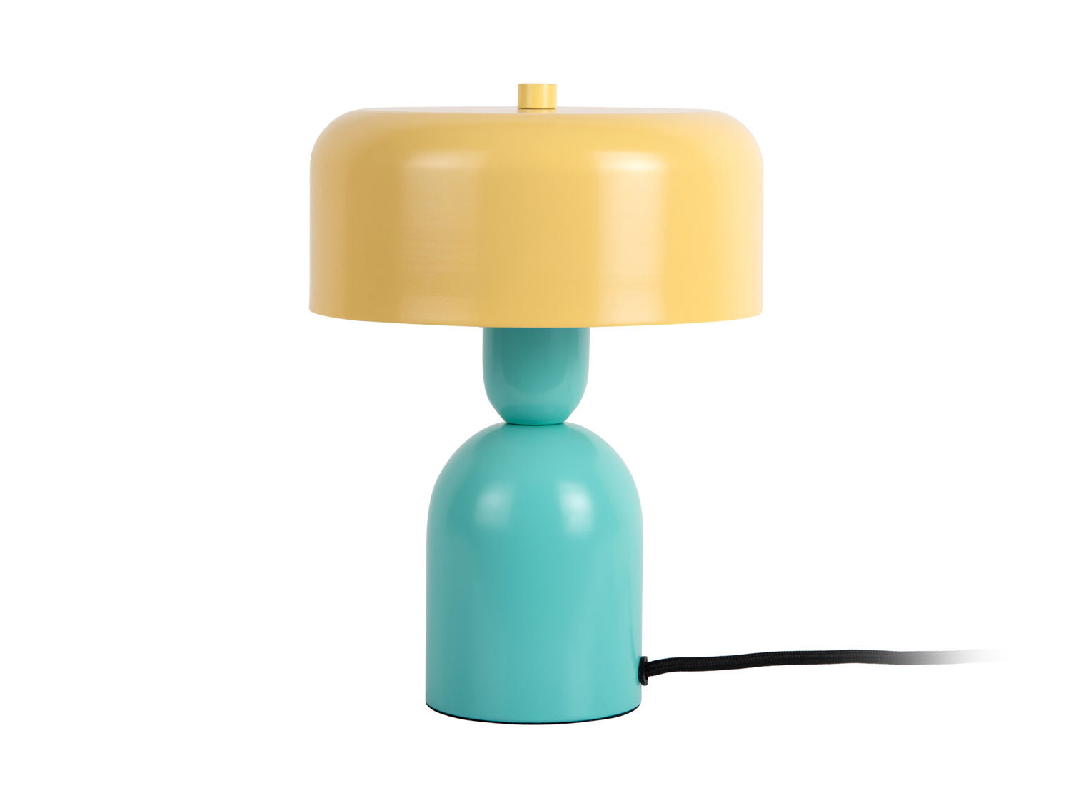 Leitmotiv Table lamp Double Funky turquoise blue w. soft yellow