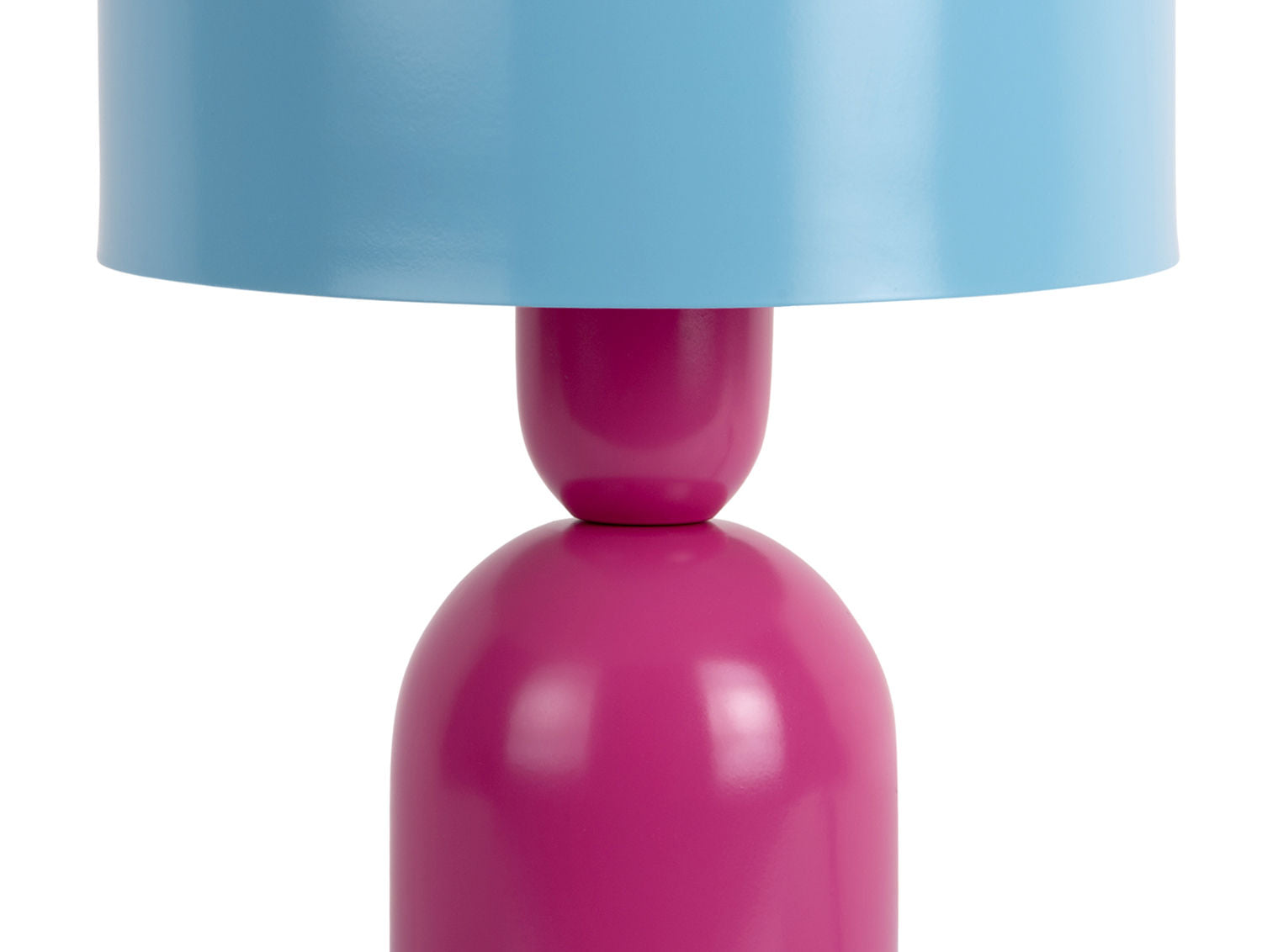 Leitmotiv Bordlampe Double Funky lys pink m. blød blå