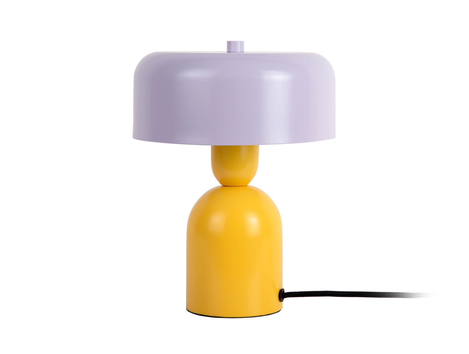 Leitmotiv Table lamp Double Funky bright yellow w. soft purple