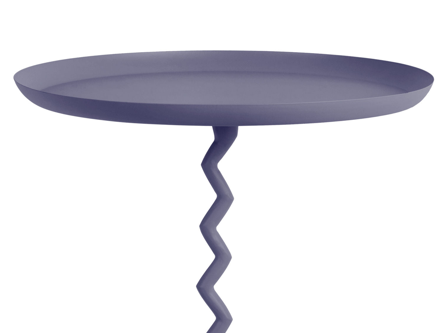Leitmotiv Sidebord Zig Zag stort natblåt
