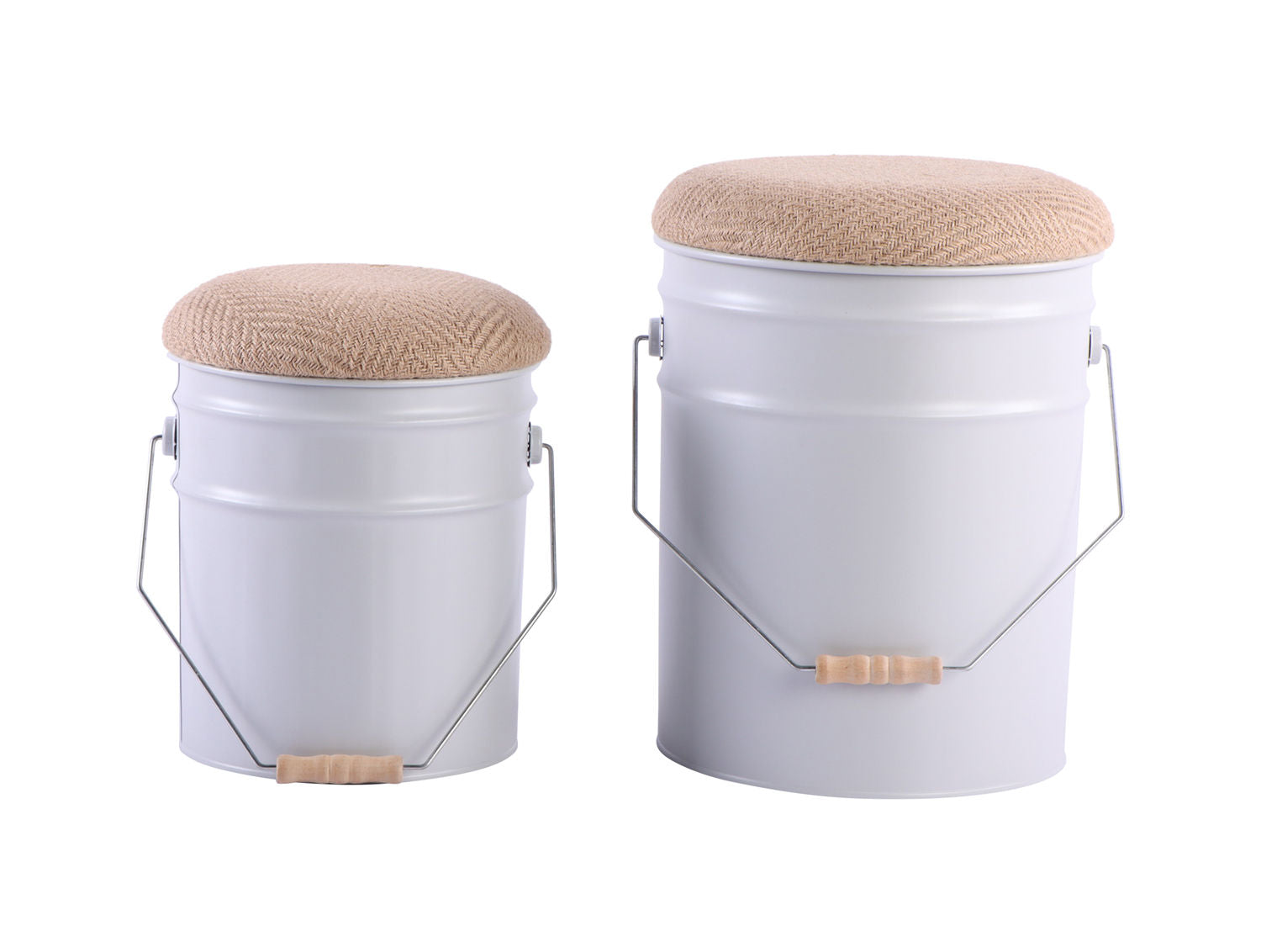 Leitmotiv Taburet sæt Buckets white