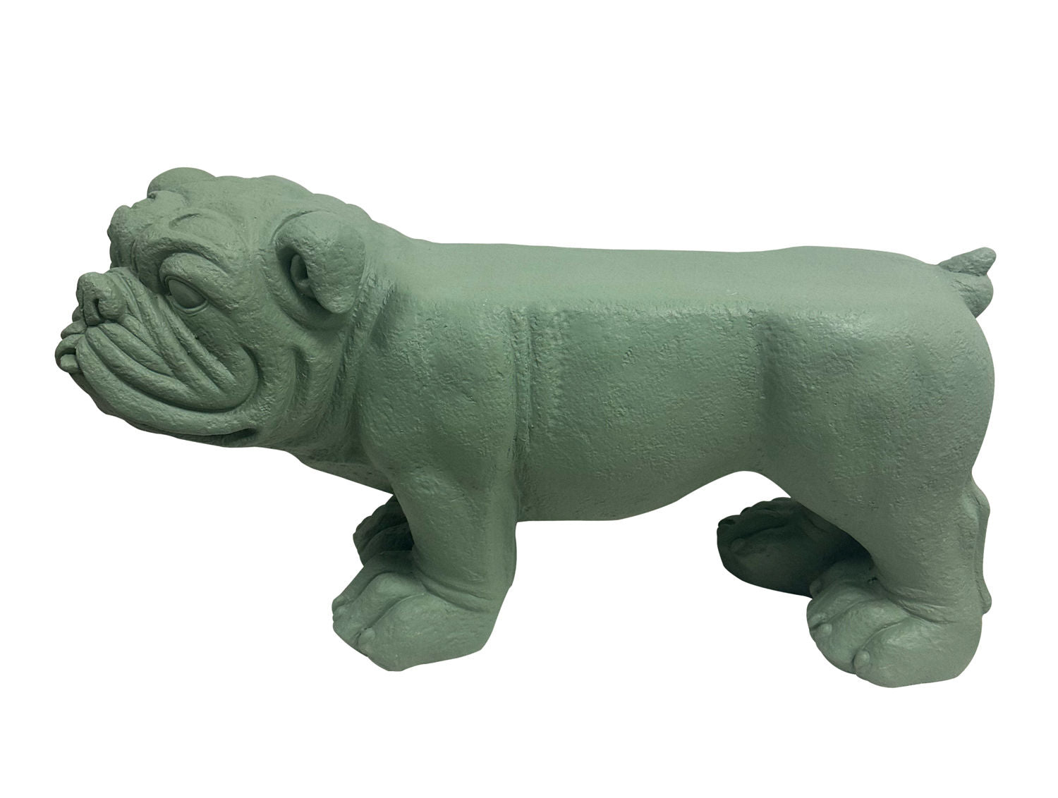 Leitmotiv Outdoor bench Dog grayed jade