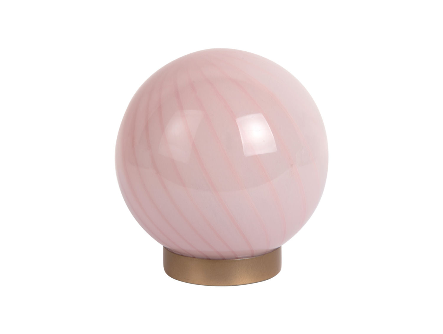 Leitmotiv Bordlampe Summer Globe lille blød pink