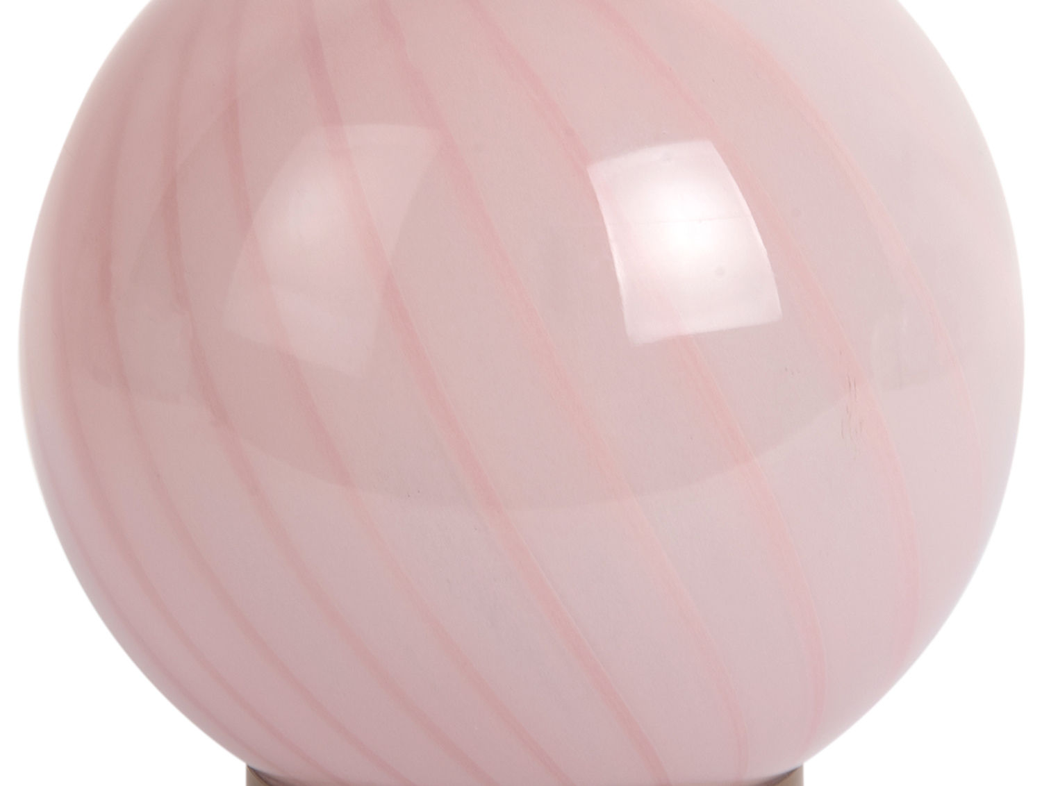 Leitmotiv Bordlampe Summer Globe lille blød pink