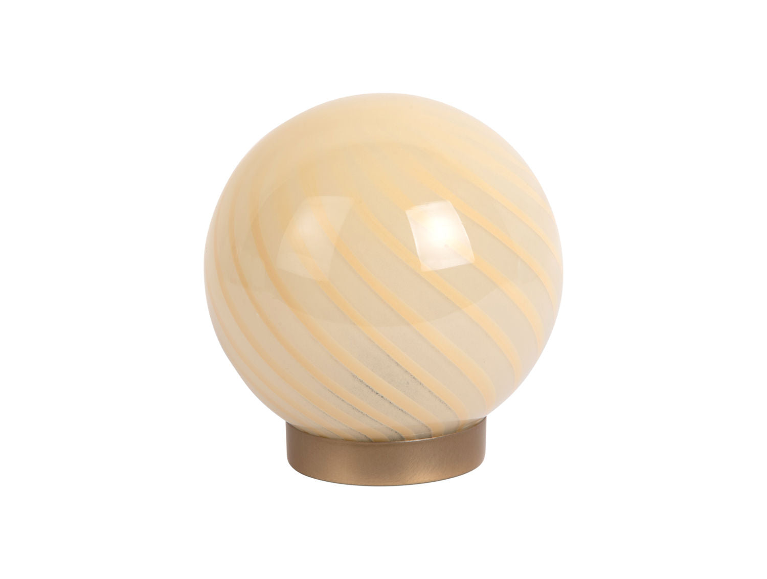 Leitmotiv Bordlampe Summer Globe lille blød gul