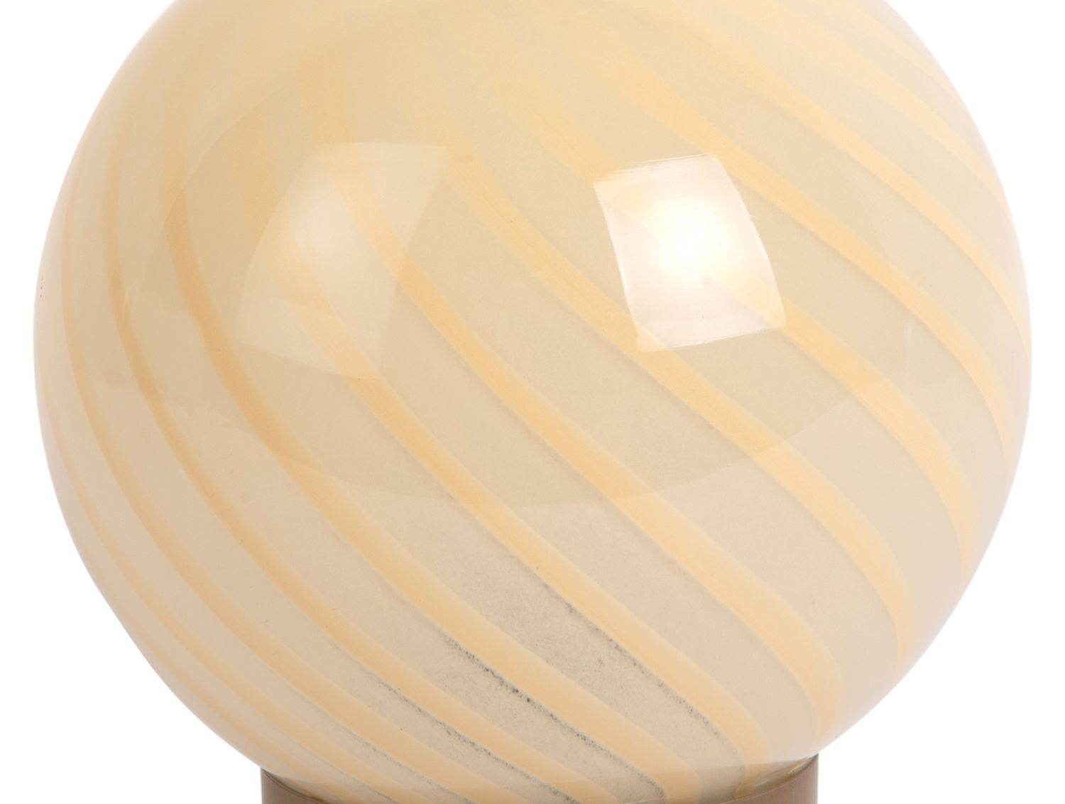 Leitmotiv Bordlampe Summer Globe lille blød gul
