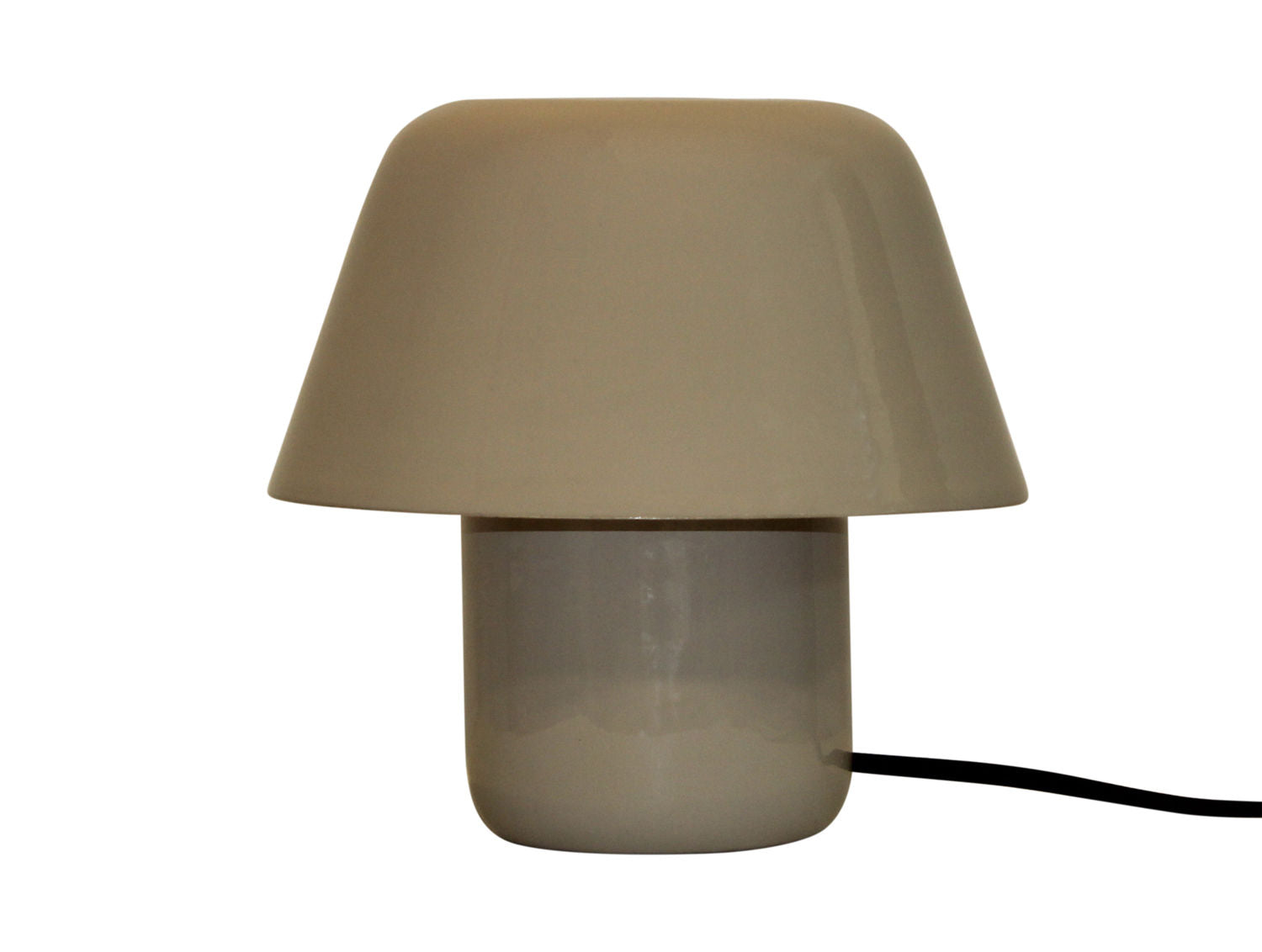 Leitmotiv Bordlampe Afan emalje varm grå