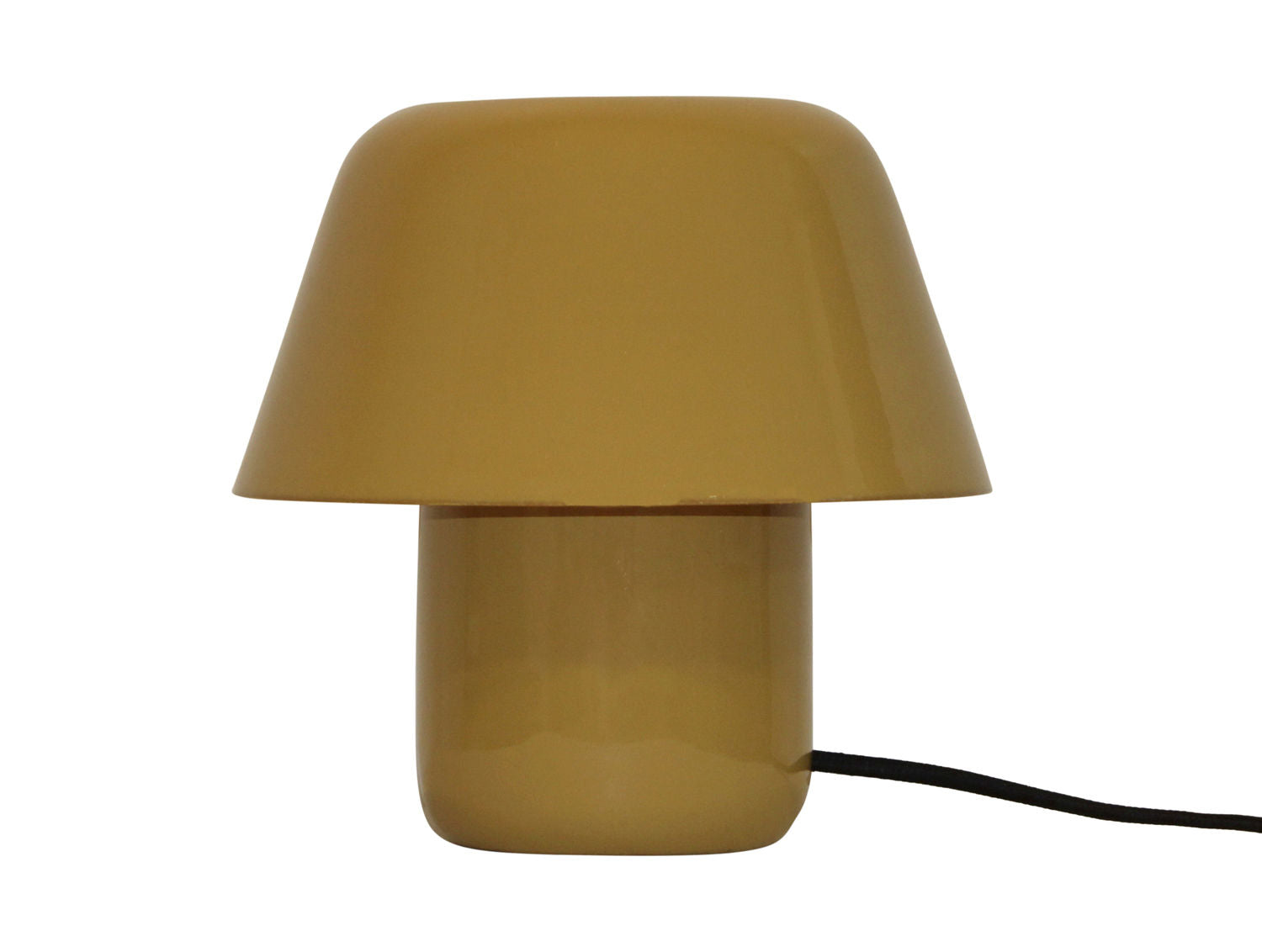Leitmotiv Bordlampe Afan emalje okkergul