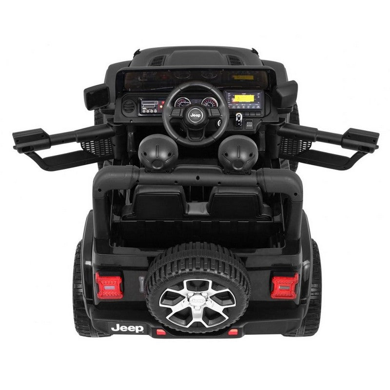 Jeep Wrangler Rubicon sort 4 x 12V