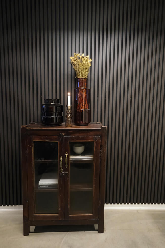 Varemærke Living Liu vase - røgfarvet