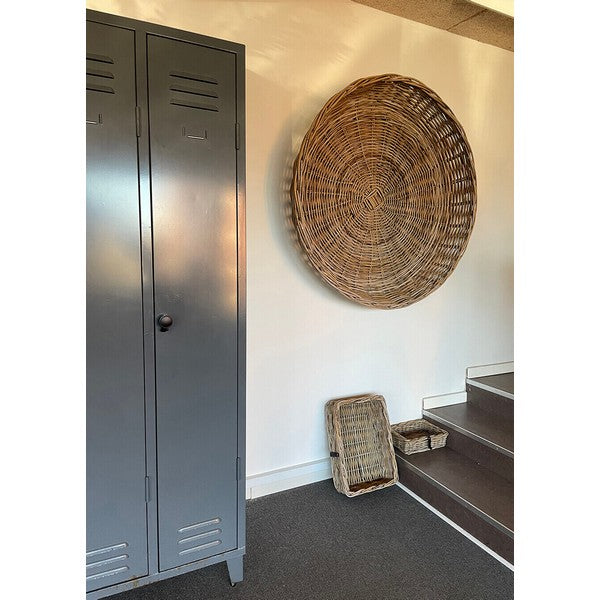 Maxi rund Rattanbakke - kubu - 1xØ85x17 cm