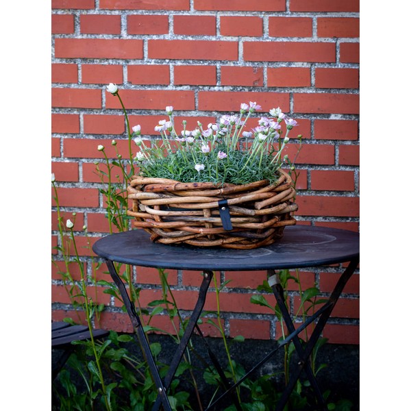 Maxi rund Rattanbowle - inkl. pose 1xØ36x17 cm