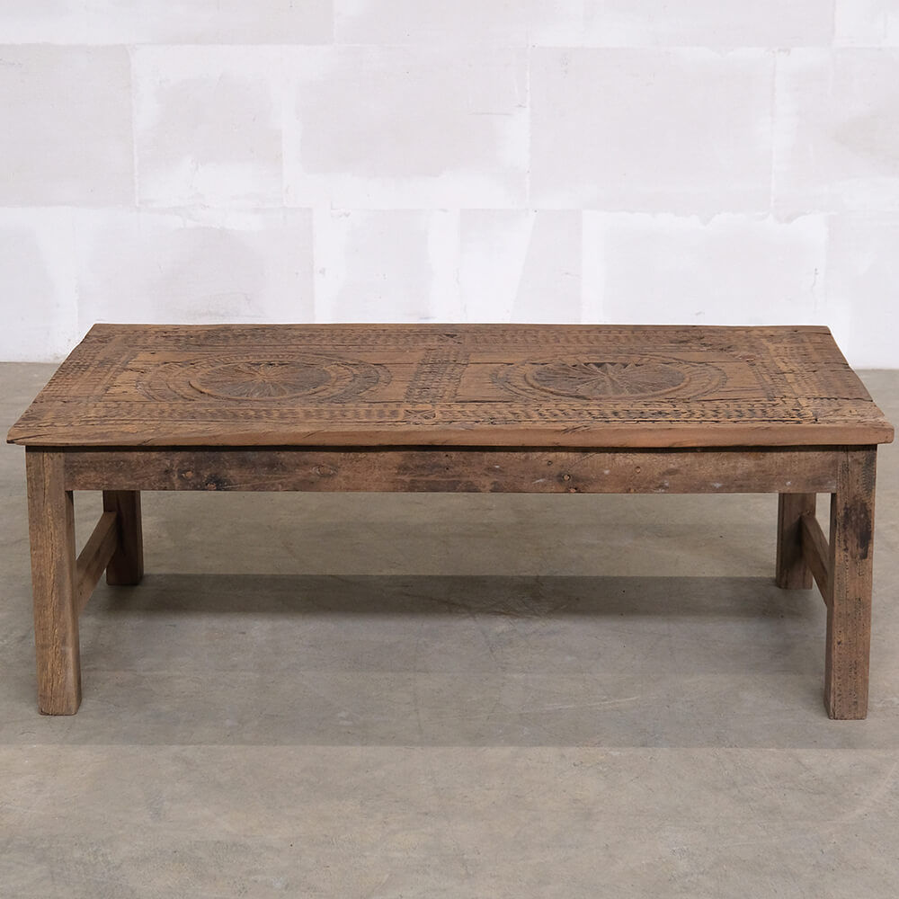 Trademark Living Sofabord af gammel detaljeret dør