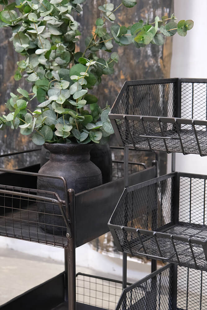 Trademark Living Mesa reol med 4 kurve